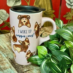Corgi “Corgie-ous” Travel Mug | #Z56